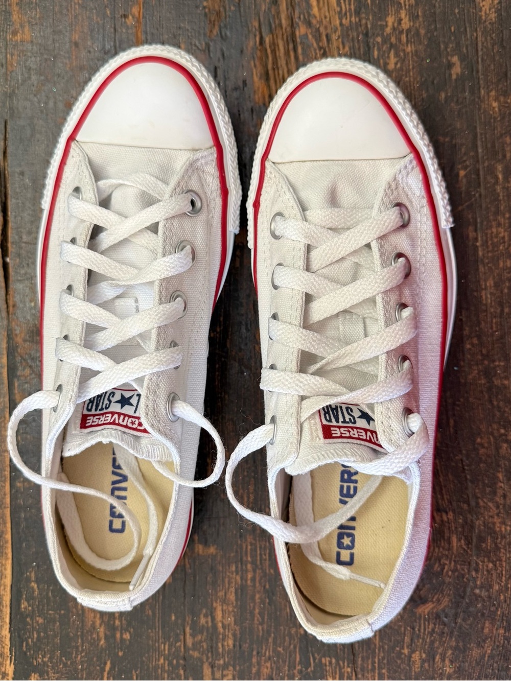 Converse Low Top Sneakers. - Picture 3 of 6